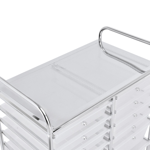 Topbuy 12 Drawer Rolling Storage Cart Organizer
