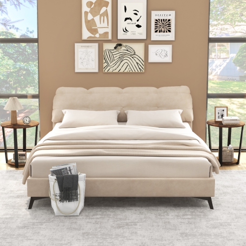 Topbuy 2-Tier Industrial Round End Table Metal Sofa Side Table W/ Storage Shelf