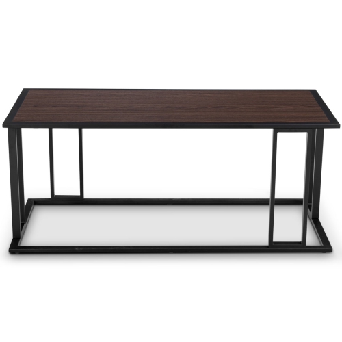 Topbuy Accent End Table Coffee Cocktail Side Sofa Living Room Tea Table Brown
