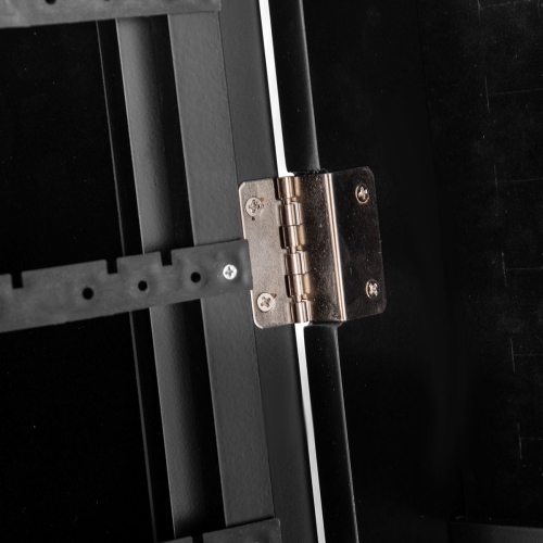 Topbuy LED Mirrored Jewelry Cabinet Armoire Free Standing Dressing Organizer