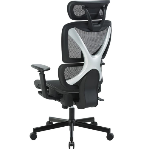 Fauteuil bureau ergonomique, chaise bureau ordinateur, X-Bar poids balance auto segmenté - moustache