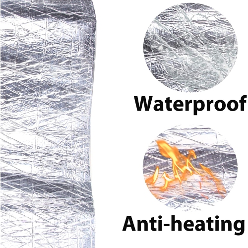 394mil 21.53sqft Heat Shield Sound Deadener Noise Thermal Insulation Dampening Sound Deadening Mat Audio Noise Insulation Material 78x 40 Inches