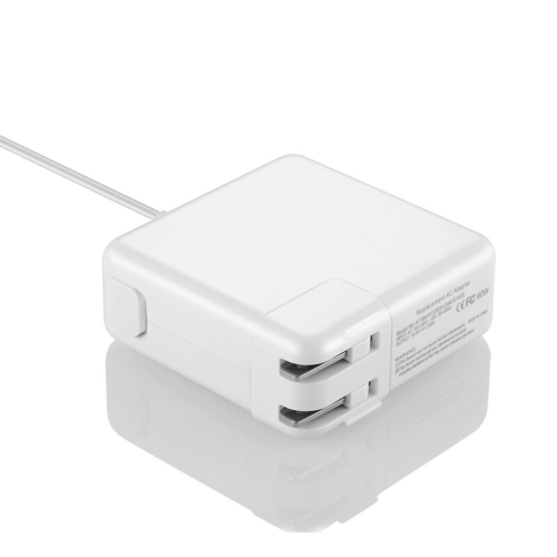 60W Power Adapter Compatible with Apple MagSafe 2 T-Tip, Replacement Charger for MacBook Pro Retina MF843, MF839, A1425, A1502 Power Supply LED