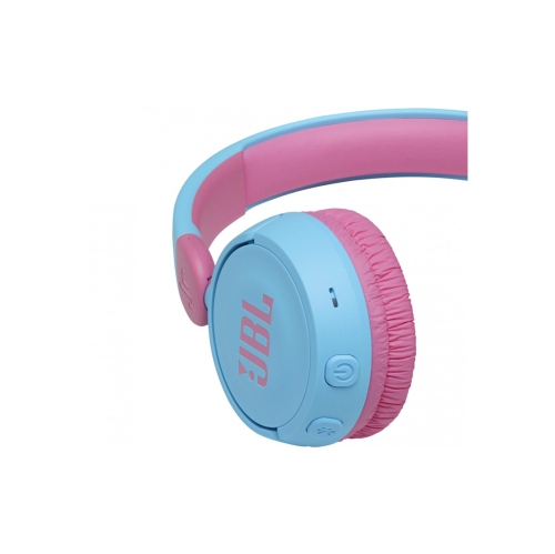 JBL JR310BT Ensemble d'écouteurs Bluetooth supra-auriculaires pour enfants bleu et bleu (1)