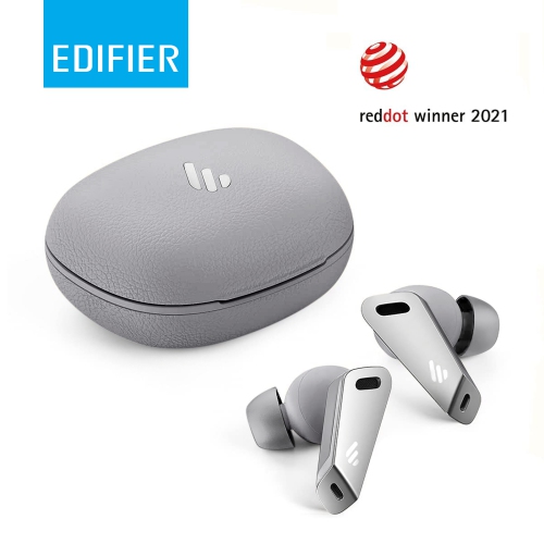Edifier NB2 Pro True Wireless Earbuds - Hybrid Active Noise Cancelling - Bluetooth 5.0 Wireless Earphone - Grey