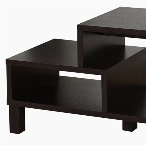 Bowery Hill Modern Wood TV Stand for TVs up to 60'' in Black