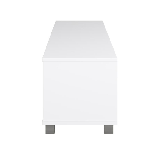 CorLiving Hollywood White Wood TV Stand for TV's up to 85"