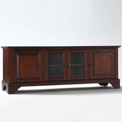 BOWERY HILL  60" Low Profile Tv Stand In In Mahogany