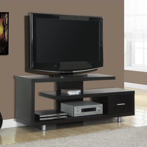 PEMBERLY ROW  60" Wood Tv Console In Cappuccino