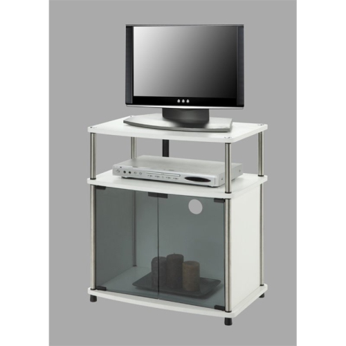 Pemberly Row 25" TV Stand in White