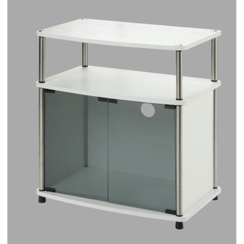 Pemberly Row 25" TV Stand in White