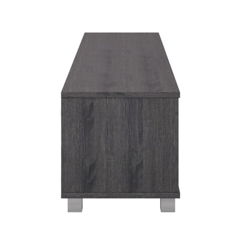 CorLiving Hollywood Gray Wood Grain TV Stand for TVs up to 85"