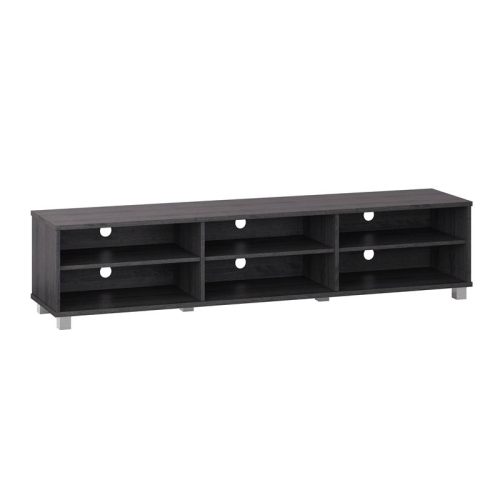 CorLiving Hollywood Gray Wood Grain TV Stand for TVs up to 85"