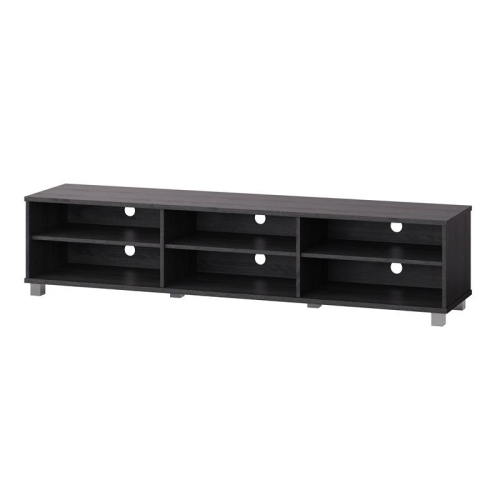 CorLiving Hollywood Gray Wood Grain TV Stand for TVs up to 85"
