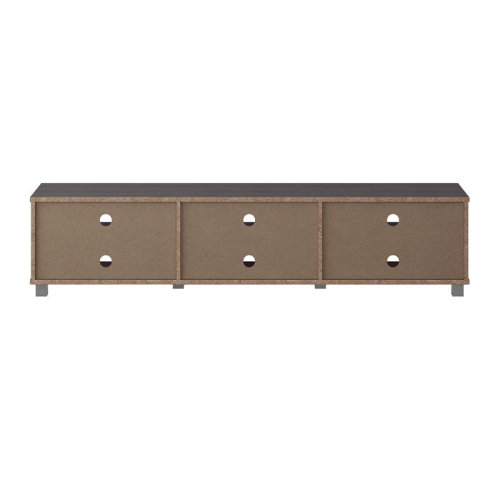 CorLiving Hollywood Gray Wood Grain TV Stand for TVs up to 85"