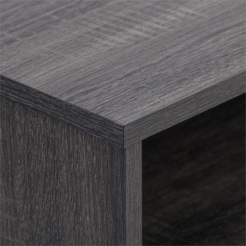 CorLiving Hollywood Gray Wood Grain TV Stand for TVs up to 85"