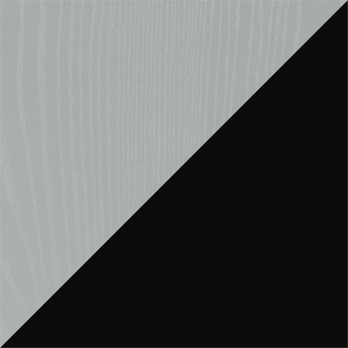 Convenience Concepts Designs2Go Three-Tier Wide TV Stand in Gray Wood Finish