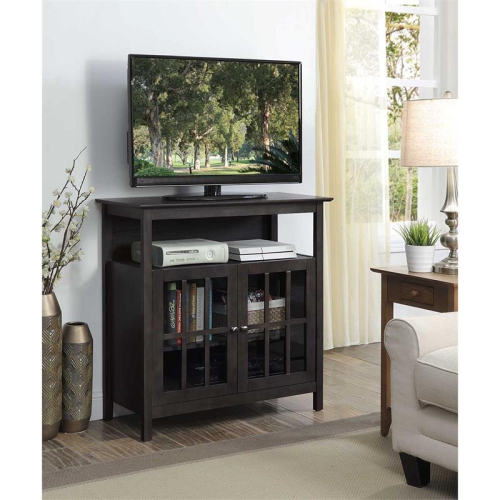 Pemberly Row 36" TV Stand in Chocolate
