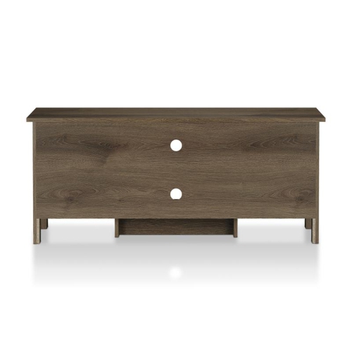 Furniture of America Knisler Transitional Wood 47" TV Stand in Distressed Walnut