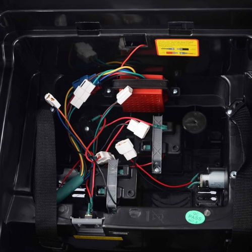 Topbuy 12V Electric Toy Car Kids Ride On Truck w/ RC Remote Control Lights Music MP3 Black