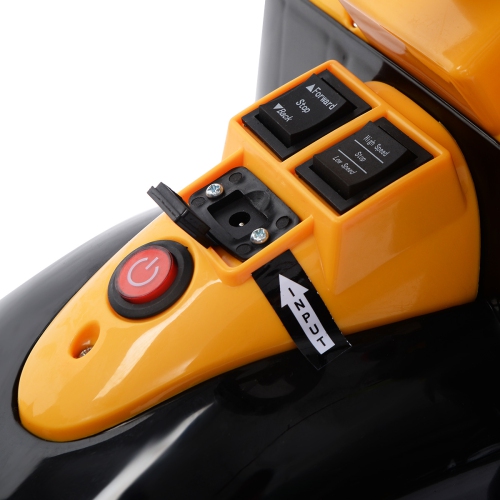 Topbuy Electric Kids Ride On Toy Car Excavator Truck Digger Scooter w/ Front Loader