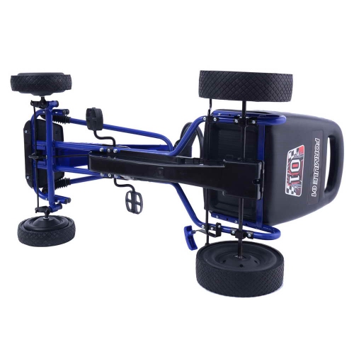 Topbuy Kids Go Kart Pedal Powered Tricycle Racing Ride On Bike Toy Scooter Trainer Trike