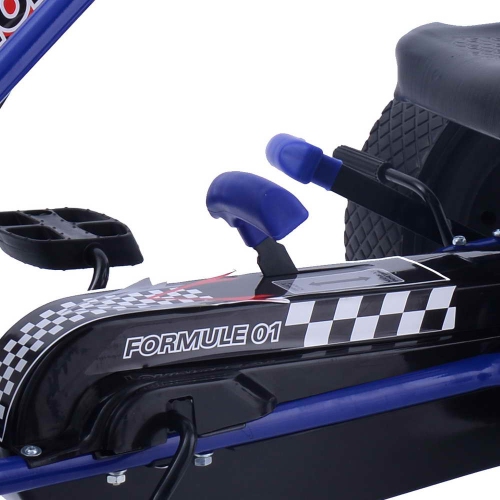 Topbuy Kids Go Kart Pedal Powered Tricycle Racing Ride On Bike Toy Scooter Trainer Trike