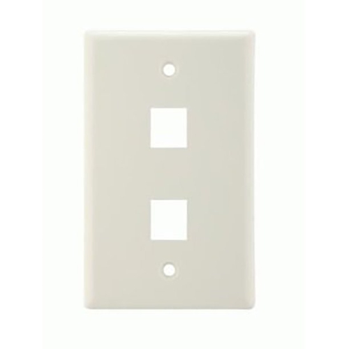 iMBAPrice - Keystone Style Wall Plate - 2 Port