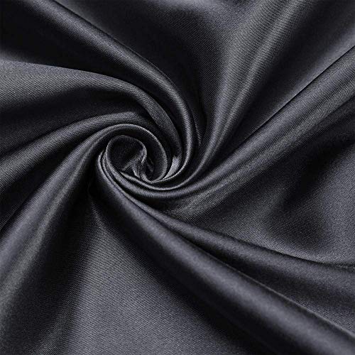 Jinamart Silky Satin Tickowcase - Cas d'oreiller en satin ultra-doux pour cheveux et peau | Boîtier hypoallergénique avec fermeture à glissière cachée