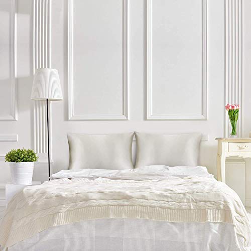 JINAMART Silky Satin Pillowcase - Ultra-Soft Satin Pillow Cases for Hair and Skin | Hypoallergenic Pillows Case with Hidden Zipper Closure