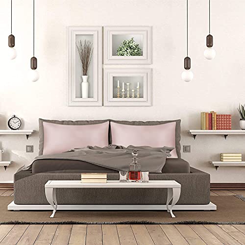 JINAMART Silky Satin Pillowcase - Ultra-Soft Satin Pillow Cases for Hair and Skin | Hypoallergenic Pillows Case with Hidden Zipper Closure