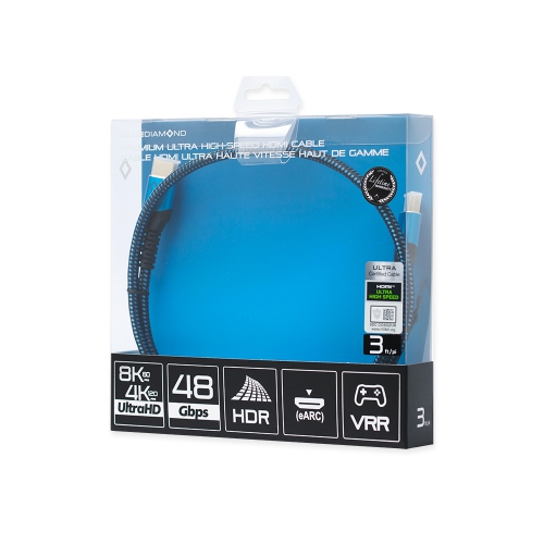 BlueDiamond PRO 8K Ultra HD HDMI Cable 0.9m