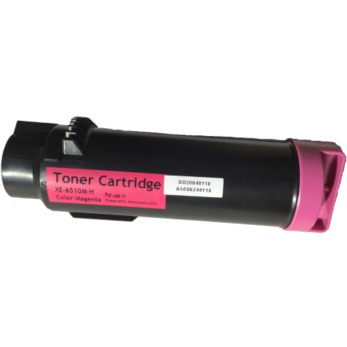 1Pk 6515 Magenta 106R03478 Compatible Toner Cartridge for Xerox WorkCentre 6515, Phaser 6510, 106R03477, 106R03479, 106R03480