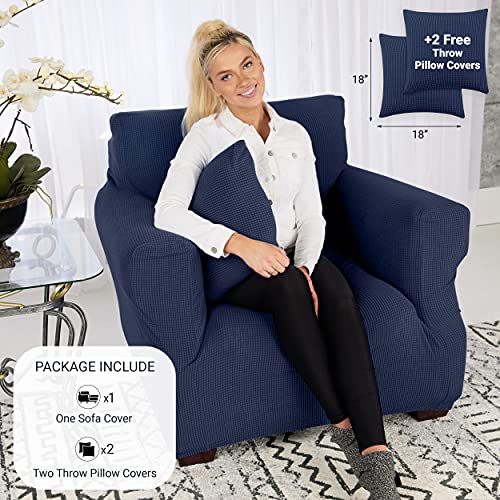 Jinamart Armchair Cover Stretch Elastic Chair Slipcover, 1-Piece