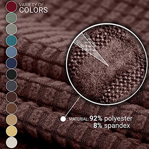 Jinamart Slipcover Stretch Elastic Couch Cover Sofa 3 Seat, 1-Piece