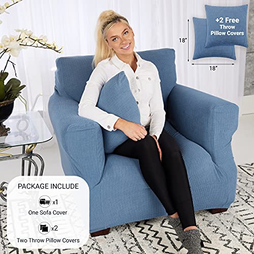 Jinamart Armchair Cover Stretch Elastic Chair Slipcover, 1-Piece