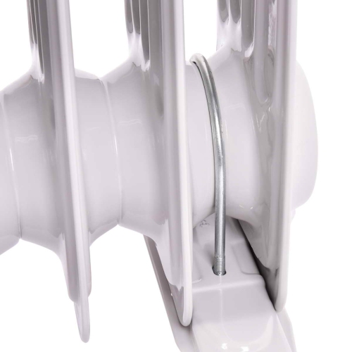 Topbuy 1500W Oil Filled Radiator 5.7 Fin Thermostat Room Radiant Electric Space Heater