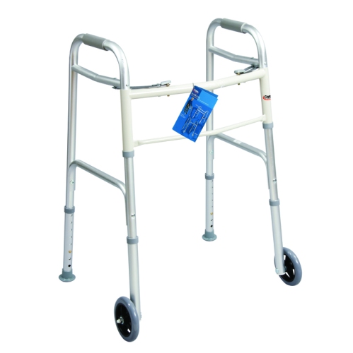 CAREX  Fixed Wheel Dual Paddle Walker