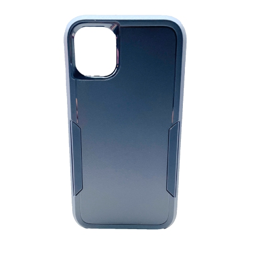 CC  Topsave Matt Polish PC+Tpu 2 In 1 Slim Lightweight Shockproof, Rugged, Protective Armor Case for Iphone 13 (6.1) In Navy Blue