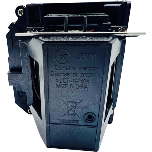 Jaspertronics™ Original Lamp & Housing for the Epson Powerlite D6250 Projector - 1 Year Warranty