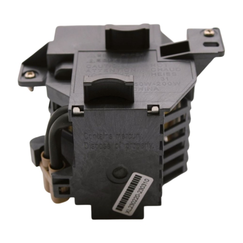 Jaspertronics™ V13H010L31 Lamp & Housing for Epson Projectors w Original Lamp Inside - 1 Year Warranty