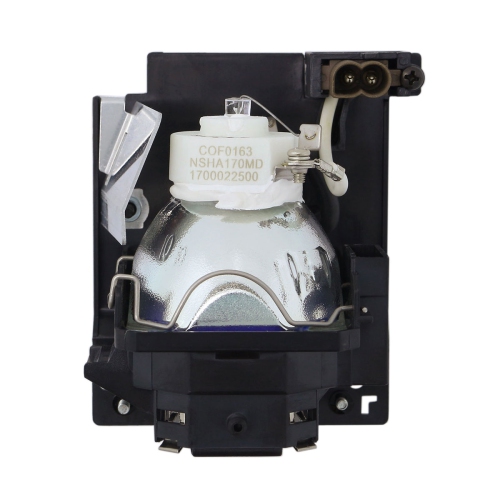 Jaspertronics™ Original Lamp & Housing for the Hitachi HCP-Q3 Projector - 1 Year Warranty