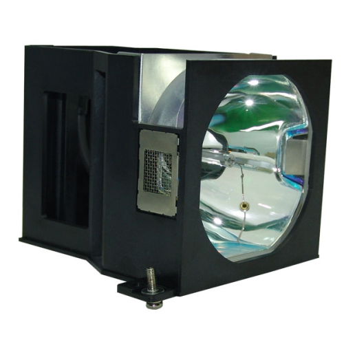 Jaspertronics™ Lamp & Housing TwinPack for the Panasonic PT-D7700E Projector w Original Ushio Lamp Inside - 1 Year Warranty