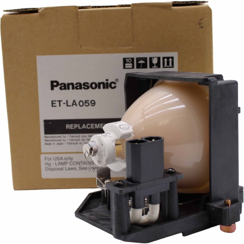 Jaspertronics™ Original Lamp & Housing for the Panasonic PT-L758 Projector - 1 Year Warranty