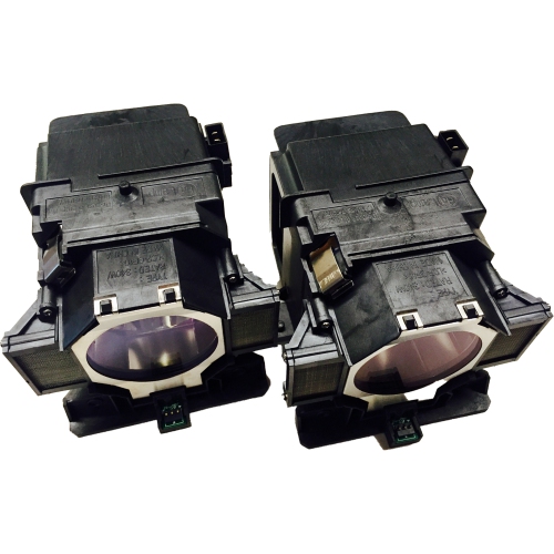 Image 1 of 9.. Jaspertronics™ Original ELP-LP82 Lamp & Housing TwinPack for Epson Projectors - 1 Year Warranty