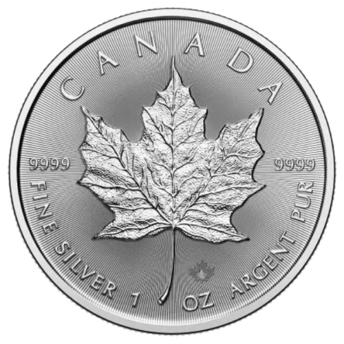 Monnaie royale canadienne – 2025 pièce en argent 1&nbsp;oz avec feuille d'érable – .9999 argent fin