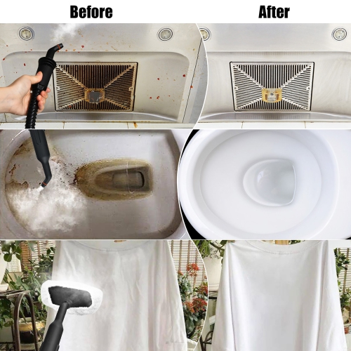 Costway 1400W Multipurpose Pressurized Steam Cleaner Mop W/ 17 Pieces Accessories