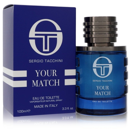 Image 1 of 2.. Sergio Tacchini Your Match by Sergio Tacchini Eau De Toilette Spray 3.3 oz