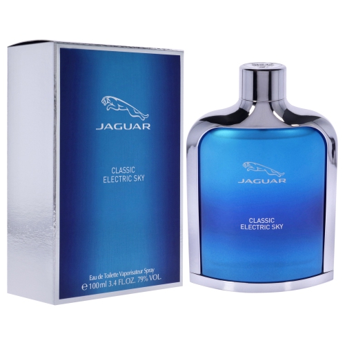 Jaguar Classic Electric Sky by Jaguar Eau De Toilette Spray 3.4 oz