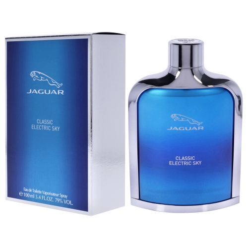 Jaguar Classic Electric Sky by Jaguar Eau De Toilette Spray 3.4 oz
